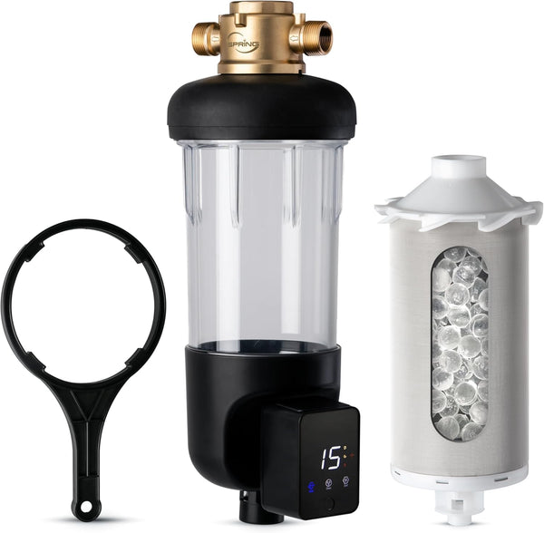 iSpring WSP100SL-ARJ, NSF Certified, Whole House Spin Down Sediment Wa ...