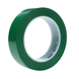 3M Vinyl Tape 471, Versatile, Clean Removal, Green Color, 5.2 mil, 1 in x 36 yd, 1 Roll