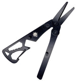 Sun Company SwingShears - Foldable Scissors MultiTool with Carabiner | 8 Functions Including Shears, Screwdriver, and Hex Wrench
