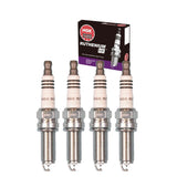 4 pc NGK Ruthenium HX Spark Plugs compatible with Nissan Altima 2.5L L4 2007-2018