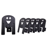 NEW JETO Non Slip Mattress Gaskets - Sturdy Adjustable Anti-Slip Baffle Cartoon Mattress Holder Black Metal Pad Gripper Easy to 