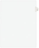 Avery Individual Legal Exhibit Dividers, Avery Style, 4, Side Tab, 8.5 x 11 inches, Pack of 25 (11914)