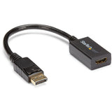 StarTech.com DisplayPort to HDMI Adapter DP 1.2 to HDMI Video Converter 1080p DP to HDMI Monitor/TV/Display Cable Adapter Do