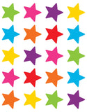 BRIGHT STARS STICKERS DIE CUT STAR