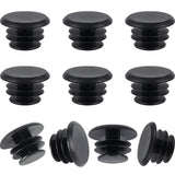 Boao 10 Pieces Handlebar Bar End Plugs Plastic Bike Handlebar Bar End Caps for Road Mountain Bike Most Bicycle
