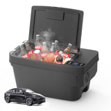 CHERY INDUSTRIAL.COM Tesla Cooler Car Refrigerator 12 Volt Tesla Fridge Model Y Portable 35QT(33L) Car Freezer App Control -4?-5