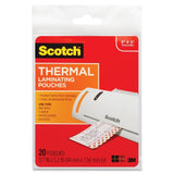 Scotch Thermal Laminating Pouches, 3.7 Inches x 5.2 Inches, 20 Pouches, 2-PACK