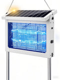 OnBeam Solar Bug Zapper Outdoor, Mosquito Zapper Waterproof Electric Fly Zapper Rechargeable Mosquito Killer Lamp with 10W Solar