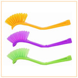 Cloud7 Wash Basin Toilet Seat Sink Kitchen Pot and Pan, Brush Double Sided seat Cleaning Brush Set of 3 Brush