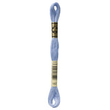 DMC 117157 Mouline Stranded Cotton Six Strand Embroidery Floss Thread, Light Cornflower Blue, 8.7Yard