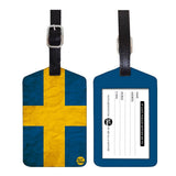 Nutcase Designer Luggage Travel Baggage Tags Set Of 2 With Name Card Inside Sweden
