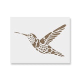 Hummingbird Stencil Template for Walls and Crafts Reusable Stencils for Painting in Small & Large Sizes