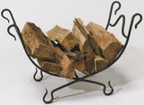 Folding Log Rack Wi Blk (Pack Of 1)