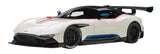 Autoart Aston Martin Vulcan Stratus White with Red and Blue Stripes 1/18 Model Car