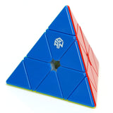 Cuberspeed GAN Pyramid M stickerless Core Positioning Standard Edition Triangle Speed Cube gan Pyramid 36 Magnets