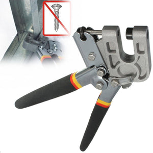 10 inch High-Carbon Steel Stud Crimper Pliers Drywall Tools, Punch Lock Framing Fastening Crimping Hand Tool