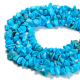 PLTbeads Gemstone Chips Natural Blue Turquoise 3-5mm Healing Crystals Waist Bracelets Necklace Kit Irregular Stone DIY Crafts De