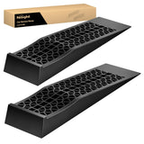 Nilight Low Profile Car Ramps, Portable Drive on Service Ramp for Support Jack Vehicle Maintenance, 10,000lb GVW Capacity, 2 Pac