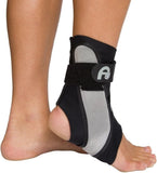 Aircast A60 Ankle Support Brace, Left Foot, Black, Medium (Shoe Size: Mens 7.511.5 / Womens 913)