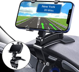 YAOKEEP Universal Car Phone Holder Mount,360 Degrees Rotation Dashboard Phone Holder [Upgrade Clip Never Fall],car Phone Mount f