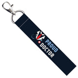 Isee 360 Proud Doctor Lanyard Tag With Swivel Lobster For Gift Luggage Bags Backpack Laptop Bags L X H 5 X 0.8 Inch