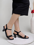 Shoetopia Women'S Ak-58 Heeled Sandal-5 Kids Uk (Ak-58-Black)-Eu38,Black,5,B0D2TX4PB2