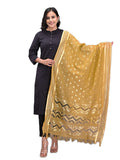 Indian Handicrafts Silk Women/Girls Stylish Zari Polka Dots Dupatta01