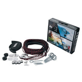 HARKEN - Standard Cargo Carrier Overhead Garage Storage 4-Point Hoist System for 90lb Carriers, Kayaks, Canoes, General Storage 