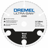 Dremel US50001 UltraSaw 4Inch Carbide Wood Cutting Wheel, White