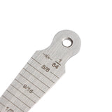 1-15mm/1/32-5/8 Stainless Taper Welding Gauge Test Ulnar Welder Inspection Inch & Metric for Measuring of Cylindrical Bores