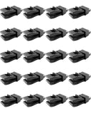BINCKIN Tarp Clips Heavy Duty Lock Grip - 20 Pcs Tent Clip, Tent Clamp, Tarp Hold Down Clips, Awning Clamps for Canopy Outdoor C
