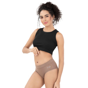 Trylo Comfy Panty-L,PLAIN,,B0CY87FF4K