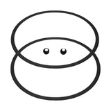 2 09909 for presto Pressure Canner Sealing Ring Gasket Fit for presto Cast Aluminum 2.5 3 4 Quart Pressure Cookers Include 1 Aut