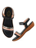 Shoetopia Women'S Snd-4343 Heeled Sandal-8 Kids Uk (Snd-4343-Black)-Eu41,Black,8,B0D77MBWVP