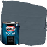 Glidden Total 1 gal. Goblin/Gray Semi-Gloss Interior Paint with Primer