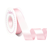 Laferri Double Faced Light Pink Satin Ribbon,1 X 25 Yards,Fabric Ribbon Use for Gift Wrapping DIY Craft Floral Bouquets Wedding 