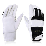 Intra-FIT TIG Welding Gloves with Short Cuff, Premium Grain Goatskin, Spark-Resistant Nomex Back, 1 Pair
