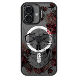 MOSNOVO for iPhone 17 Case | Compatible with Magsafe | Military Grade 10ft Drop Tested | Camera Control | Clear Black with Red F