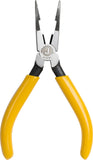 Jonard JIC22148 Combo Crimper Long Nose Plier with Yellow Plastic Handle, 67/8 Length