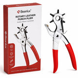 Revolving Punch Hole Pillar For Leather Belt Multi Tool Manual Belts Puncher Maker Machine Belt Hole Puncher For Leather Craft B