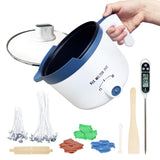 Ksedcon Wax Melting Pot for Candle Making, Electric Wax Melter with Pour Spout,Candle Making Supplies Includes Pouring Pot, Colo