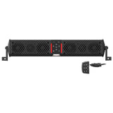 wet sounds Stealth XT 6-B - All-in-One IP67 Weatherproof 300-Watt Amplified Bluetooth 6-Speaker Soundbar with Remote - Black
