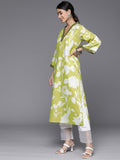 Rytras Women'S Embroidered Printed Straight Kurta(Ryt514,Green,3Xl)