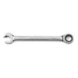 GEARWRENCH 11mm 12 Point Open End Ratcheting Combination Wrench 85511 , Black