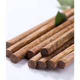 16.5 Inch Long Cooking Chopstick Wooden Chopstick Long Hot Pot Chopstick 10 pairs Wooden Frying Chopstick, for Hot Pot, Frying,