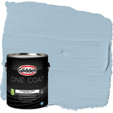Glidden Interior Paint + Primer: Blue/Graceful, One Coat, Semi-Gloss, 1-Gallon