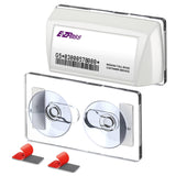 Magnetic EZ Pass Holder for Windshield - EZPass Holder with Strong Suction Cup Mount & Ultra Secure Neodymium Magnets - Universa