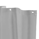 Kenney MB61159 Microban Protected Medium Weight 4.8 Gauge Waterproof PEVA Shower Curtain Liner with RustResistant Metal Grommet