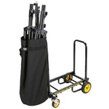 RockNRoller Handle Bag with Rigid Bottom for R2 MultiCarts (RSAHBR2) Black