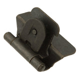Hickory Hardware P5311AB Double Demountable Hinge 170 Opening Face Frame 1/4 Inch overlay SelfClosing Feature Easy Insta